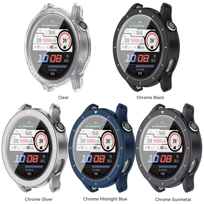 TPU Dành Cho xiaomi Watch S5 Ốp Lưng Phụ Kiện Bảo Vệ Màn Hình Cho Mi Watch S5 Vỏ TPU Mềm + Phim Full Cover Vỏ Bảo Vệ