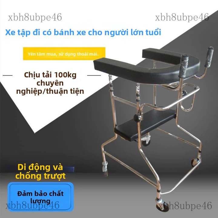 Hỗ trợ đi lại Khung tập đi, xe tập đi cho người già, xe tập đi cho người lớn, thiết bị tập đi phục hồi chức năng, thiết