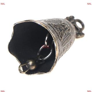 [NA] 2 Chiếc Chuông Cổ Trung Quốc mini Đồng Đồng Điêu Khắc Cầu Nguyện Guanyin Chuông MỚI