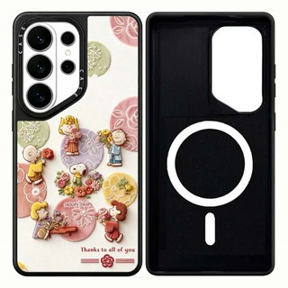 Từ Tính 3D Hình Ảnh Hoa Chó Gương Cứng Phone Case For Dành Cho Samsung Galaxy S26 25 24 23 UItra S26 25 24 23 Plus Vỏ Bảo Vệ Chống Sốc