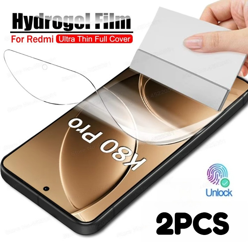 2 Chiếc Hydrogel Mềm Cho Redmi K90 K80 Ultra Pro Max Matte Và Chống Gián Điệp Bảo Vệ Màn Hình Riêng Tư Cho Redmi K80 K70E K70 Ultra Pro HD Chống Ánh Sáng Xanh Hydrogel Phim