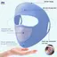 XOITOP Summer Ice Silk Face Balaclava Full Cover Summer Sun Ultra UV Protection Thin VN