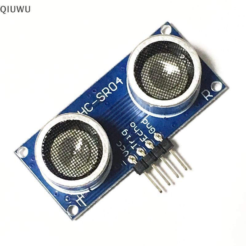 Mô-đun cảm biến khoảng cách siêu âm QIUWU HC SR04 Phát hiện phạm vi chính xác cao cho ô tô thông minh DIY.