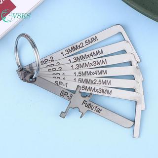 Chenlongshang Chất Lượng Cao Thiết Thực 7 Trong 1 Dụng Cụ Căng Thẳng Trọn Bộ Lo Dụng Cụ Thay Thế Dụng Cụ Xoay Hai Đầu Căng Thẳng Cờ Lê Công Cụ EN