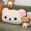 Rilakkuma Đầu Lớn Búp Bê Gối Boutique Búp Bê Vuốt Máy Trao Đổi Ngủ Phù Hợp Với Lô 26.4.28