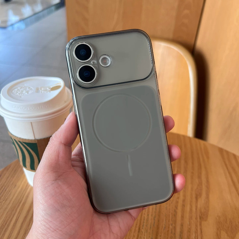 Ốp Lưng Trong Suốt Hồng Cho IPhone 17 16 15 14 13 12 Pro Max Từ Tính Chống Sốc Bảo Vệ Camera Thời Trang đẹp Mắt | BigBuy360 - bigbuy360.vn