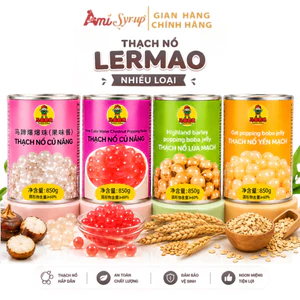 Thạch Nổ LERMAO 900g Nhiều Vị, Topping Hạt Nổ Trà Sữa Đồ Uống Nhai Giòn Ngon Miệng