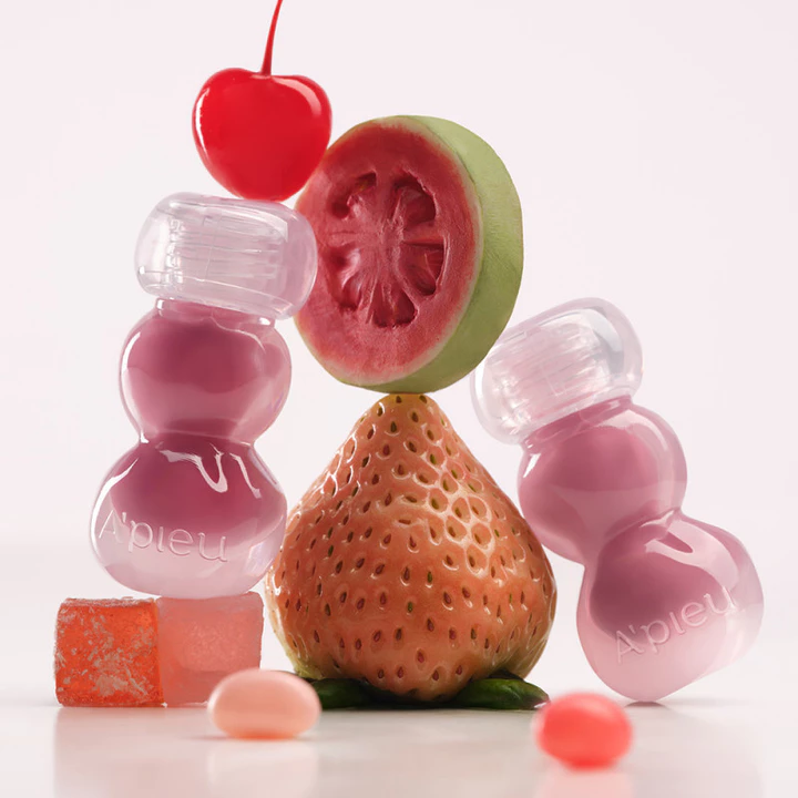 Apieu Jelly 10 Color / High Gloss Jelly Tint Moist Glow Lip Tint / Soft jelly glow texture Moist long-lasting lip tint