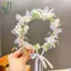Phụ Kiện Tóc Hiệu Suất Ngọt Ngào Cho Nữ Bé Gái Mũ Thanh Lịch Trẻ Em Cổ Tích Ngọc Trai Hoa Tóc Vòng Quà Tặng Đám Cưới