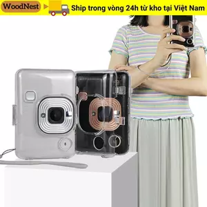 Camera tức thì WOODNEST Bảo vệ di động Bảo vệ trong suốt cho Fujifilm Instax mini Liplay