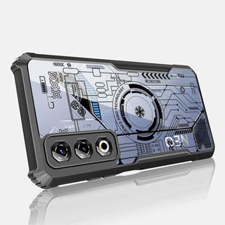 Ốp Điện Thoại Acrylic Cho Nubia Neo 5 Pro 5 3 2 1 4G 5G Ốp Lưng Nubia Neo 3 5 GT Với Họa Tiết Sang Trọng Khung Đen Siêu Mỏng Cứng Chống Trầy Xước Vỏ Bảo Vệ H01-05