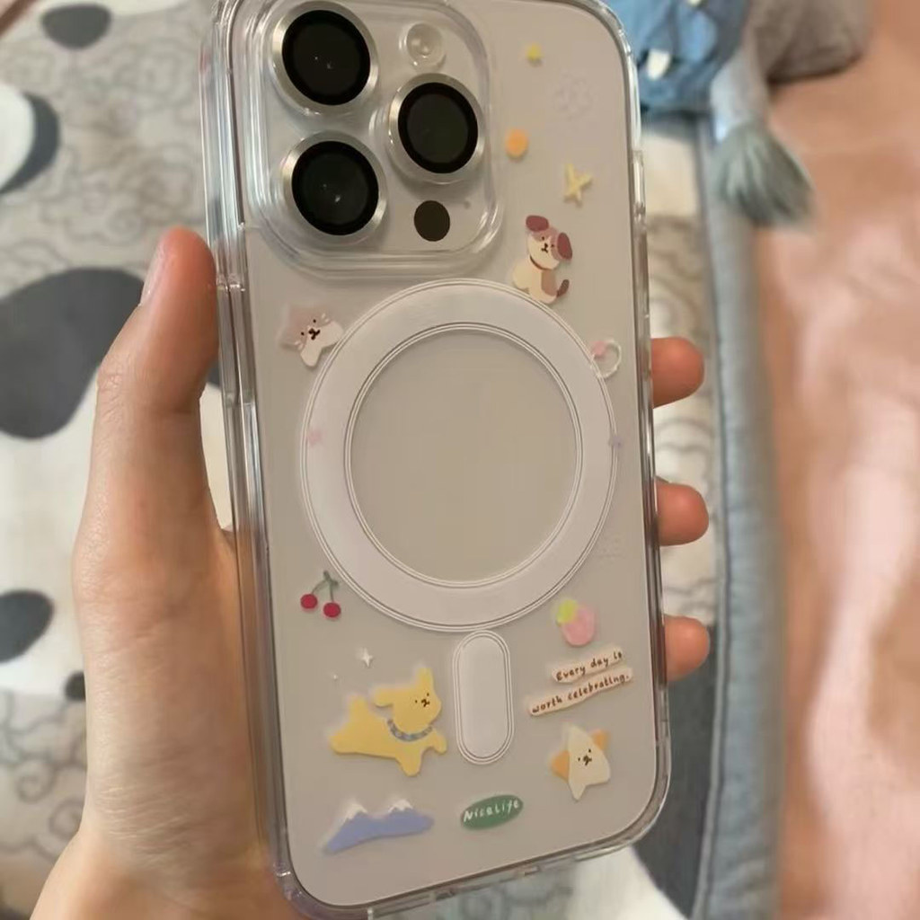 Nhảy Puppy thích hợp iPhone 17 trường hợp điện thoại 1615ProMax14 phim hoạt hình 11