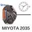 2035 Phong trào Đồng hồ chuyển động thạch anh Miyota 2035 Bộ phận lịch sửa chữa không lịch ba tay Bán chạy Phụ kiện chất lượng cao Đẹp