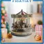Giáng Sinh Carousel Các Bức Tượng Trang Trí Sưu Tập Carousel Trang Trí Cho Giáng Sinh Sinh Nhật Ngày Lễ Tình Nhân Nhà Mẹ