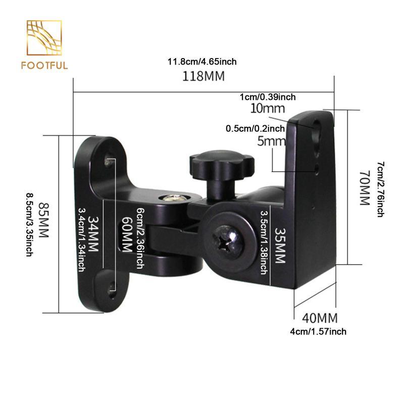 Giá Treo Tường Cho Loa Kệ Sách, Dung Tích Tải Lên Đến 15 Kg, Dọc 120, Ngang 180, Thích Hợp Cho Phòng Ngủ