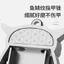 Zhuoqi Nail Clipper Di Động Gấp Móng Tay Gói Đơn Kích Thước Nhỏ Móc Khóa Mini Flip Nail Clipper