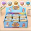 Mini Crunchy Bead Squishy Bun, Kích Thước 5.5cm, Gói 1-5 Cái, Đồ Chơi Thần Tài Cảm Giác Cho Văn Phòng Trường Học Giảm Lo Âu