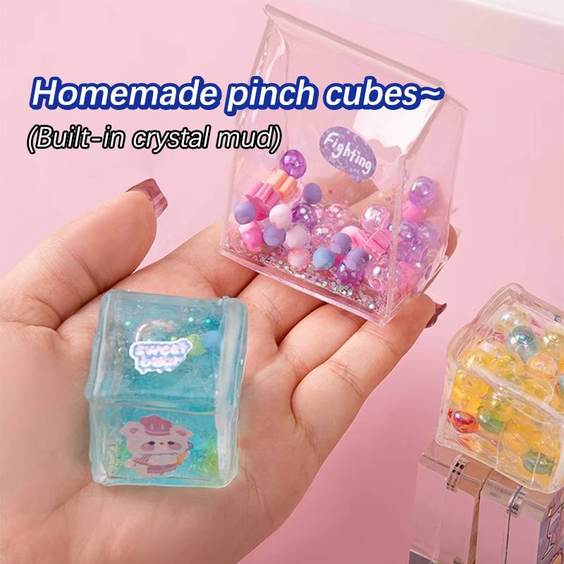 PNPIA- DIY Craft Pinch Toy Making Blowable Bubble Tape Chống đánh dấu Keo hai mặt Màu sắc tái sử dụng Băng Nano có độ bền cao