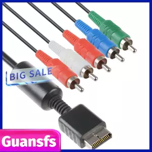 Guansfs Dây AV Chống Nhiễu Tín Hiệu Cáp Cắm Và Chạy 5.9ft Tốc Độ Cao Ổn Định Cho Máy Chơi Game Phụ Kiện