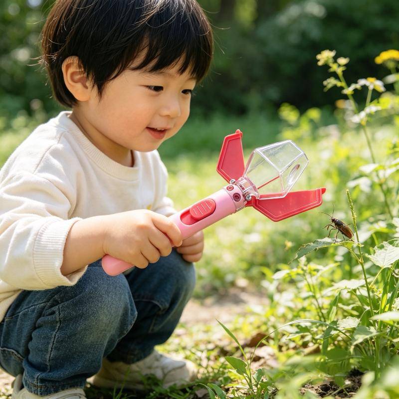 {BUDDI} Hộp đựng côn trùng phóng đại 2X dành cho trẻ em Đồ chơi khoa học giáo dục ngoài trời để khám phá Bayard {buddingenergy}
