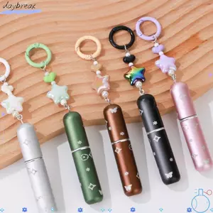 Chai Pha Chế Nước Hoa DAYBREAK, Chai Xịt Di Động Hàng Ngày, Chai Có Thể Đổ Lại Móc Khóa Ngôi Sao 5ml Du Lịch
