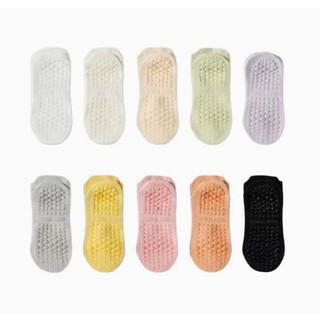 Tất Vớ Có Hạt Silicone V03 Chống Trượt, Co Giãn Thoáng Khí, Vớ Yoga -  Phúc Hưng