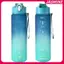 JASMINE 800ml / 28oz Bình Nước Thể Thao Dung Tích Lớn Chống Rò Rỉ Cốc Nhựa Nhiều Màu Sắc Uống Ngoài Trời Du Lịch Di Động Tập Gym Thể Dục Bình JASMINE