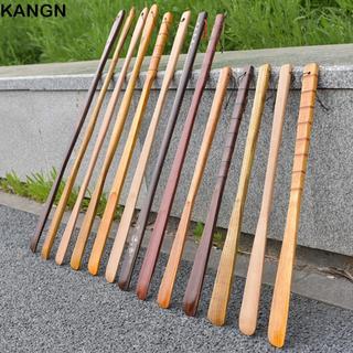 Sừng Giày KANGN, Tay Cầm Cực Dài Dễ Dàng Trên Shoehorn, Treo Giày Di Động Bằng Gỗ Nâng Cho Người Cao Tuổi