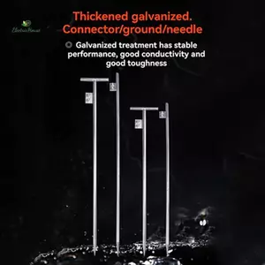 Thanh nối đất mạ kẽm cho thanh Lightning ngoài trời gia đình để bảo vệ ánh sáng mới