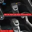 Núm chuyển số ô tô Trim Sticker Gear Head Cover Carbon Fiber Trim cho Grand 2024