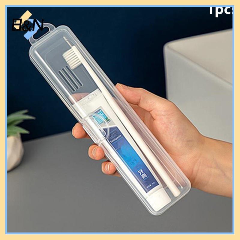 Hộp đựng bàn chải đánh răng du lịch B&N bằng nhựa trong suốt, phụ kiện du lịch thiết thực