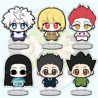 Mô hình Standee Anime Hunter x Hunter trang trí bàn học nhân vật Gon Killua Kurapika Hisoka Thợ Săn