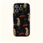 Họa tiết ngôi sao anh đào thời trang Thích hợp cho iPhone17 17Pro 16 15 13 XR 13mini 8PLUS Vỏ điện thoại chống sốc hai lớp Vỏ bảo vệ toàn diện bóng loáng