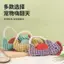 【Ready Stock】 Dog Toy Pet Sound Pineapple Velvet Molar Long Lasting Corgi Puppy Small Dog Golden Retriever Relieving Stuffy Artifact Golden Retriever 1f8H