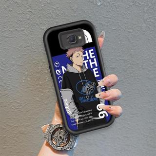 Ốp Lưng Cho Samsung J7 Prime Hoạt Hình Silicone Bé Gái Mềm Ốp lưng TPU Jujutsu Kaisen Anime Mắt Thiên Thần Chống Sốc Ốp Lưng
