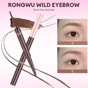 【Roshy】kèm gel màu không lem. lâu trôi Chì kẻ mày hai đầu