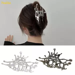 Pealike - Kẹp Tóc Hình Bông Hoa Chất Liệu Hợp Kim, Phụ Kiện Hoàn Hảo Cho Mỗi Ngày