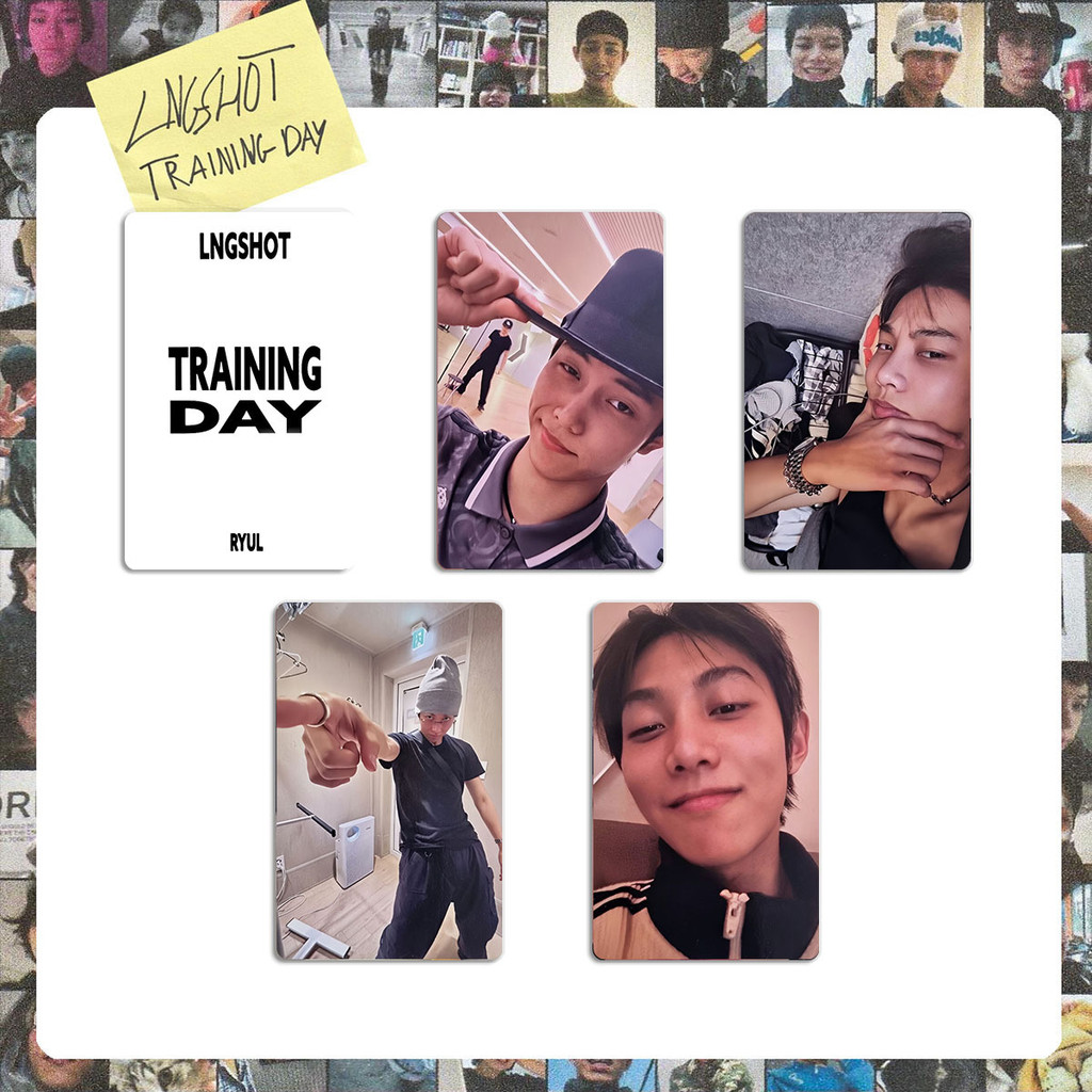 4 Ngày tập luyện LNGSHOT CALLERS Album Lomo Cards Photocards
