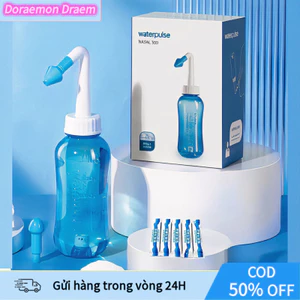 【COD】Bình rửa mũi Water Pulse 300ml chống trào ngược, dễ sử dụng, giúp trị viêm xoang và giảm nghẹt mũi hiệu quả.