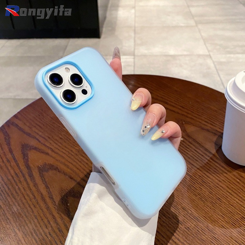 Vỏ Màu Kẹo 2 Trong 1 Cho Tecno Spark Slim 10 10C 9 8C 7 7T 5 Pro 4 Camon 16S 15 Air 5G 4G Khung Bao Mezzanine Có Thể Giữ Hình Ảnh Vỏ Điện Thoại Chống Sốc Dễ Thương