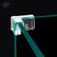HFTOY 4 Cái / bộ Silicon Trong Suốt Chống Va Chạm Cá Góc Bảo Vệ Dính Miễn Phí Bảo Vệ Phụ Kiện Bể Cá ~