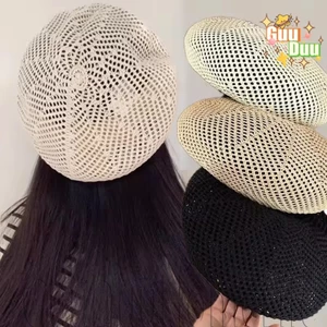 Mũ Dệt Rỗng Thoáng Khí Cho Bé Gái Và Nữ - Phong Cách Thời Trang Thanhh Lich - Miễn Phí Vận Chuyển