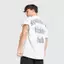 Áo thun cổ tròn Unisex Vintage Series với họa tiết thể dục và thể hình cổ điển, mềm mại