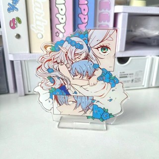 Anime Frieren: Beyond Journey's End Stand Model Plate Figures Acrylic Character Ornament Friend Gifts Plate Desk Decor