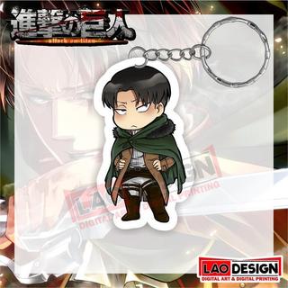 Gantungan Kunci Captain LEVI ACKERMAN Shingeki no Kyojin - Key Chain Shingeki no Kyojin - Ganci Attack On Titan
