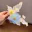 Mũ Đội Đầu Hanfu Cổ Thiết Kế Ban Đầu Handmade Gradient Xanh Hoa Nóng Phụ Kiện Tóc Kẹp Tóc Hanfu Phụ Kiện Tóc