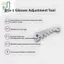 Kính Mắt J & U-T với khung điều chỉnh cong và miếng đệm mũiAdjustable tiện lợi