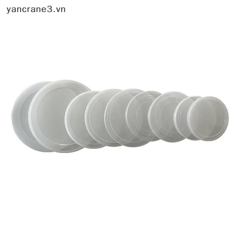 {YAN} Nắp nhựa cấp thực phẩm Con dấu kín chống rò rỉ có thể tái sử dụng Thay thế các loại kích cỡ để sử dụng bảo quản thực phẩm nhà bếp tại nhà {ya}