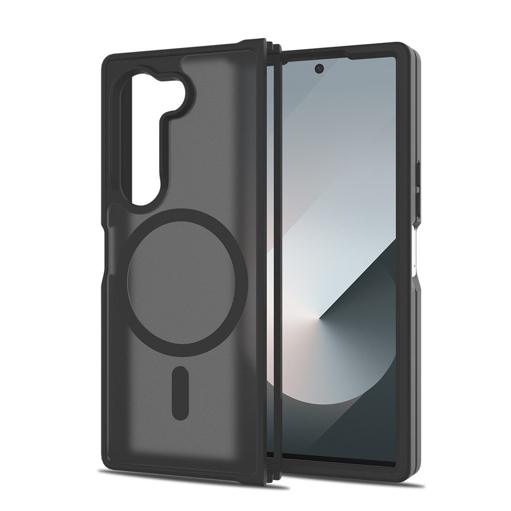 Ốp điện thoại cho Samsung Galaxy Z Fold7 Vỏ bảo vệ từ tính lá chắn bạc chống sốc