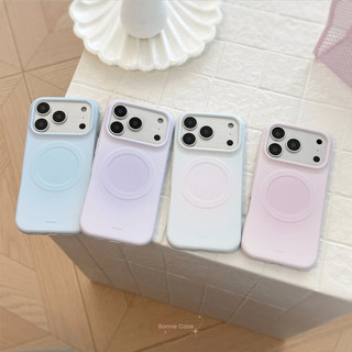 [Sheren] Macaron Smudge Phone Case Thích hợp cho i17 16 15 14 13 12 11 pro max Vỏ bảo vệ chống sốc